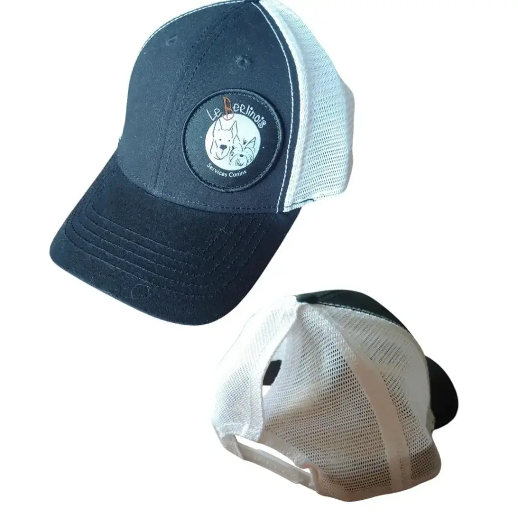 Casquette Ponytail noir et blanche