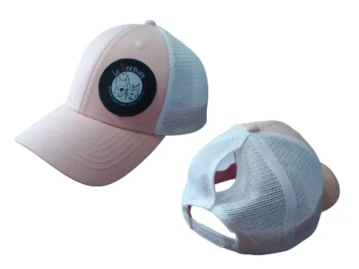 Casquette Ponytail Rose
