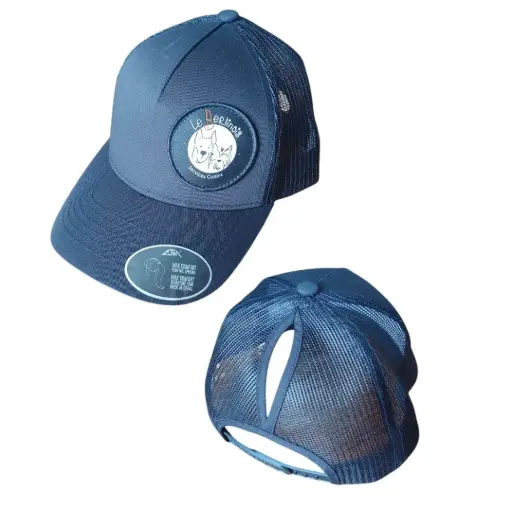 Casquette Ponytail noire